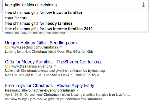 seo-tips-for-nonprofits-google-dropdown